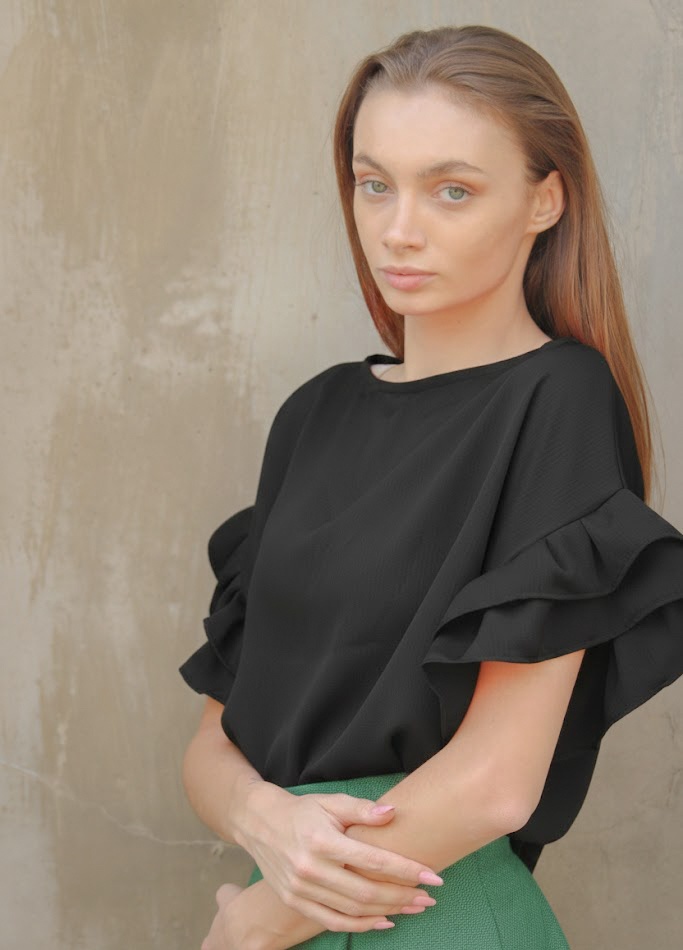 bunda, bundička, juliana brnakova, juliána brnáková,  , dizajnová, dizajnova, udrzatelna, udržateľná, šaty, saty. rukávy, rukavy, bledomodramodrá, modra